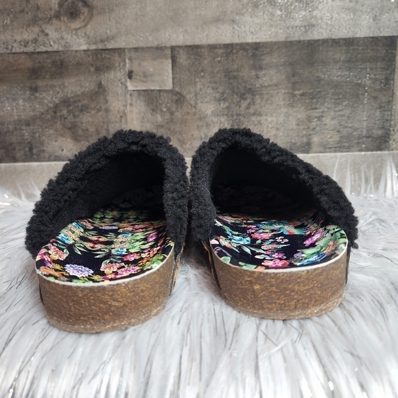 New Johnny Was Cheetah Print Calf Hair Mules 7 - Picture 5 of 13